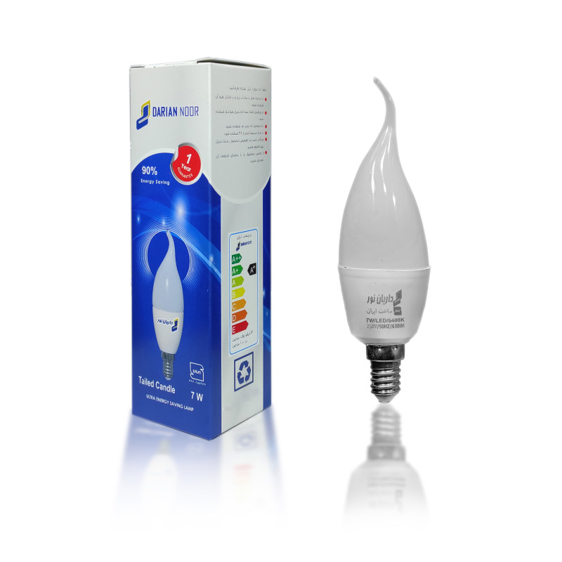 لامپ شمعی اشکی داریان نور