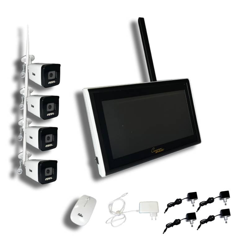 پکیج دوربین مداربسته 4 کانال کمرامکس تابا 5 مگاپیکسل Camera Max