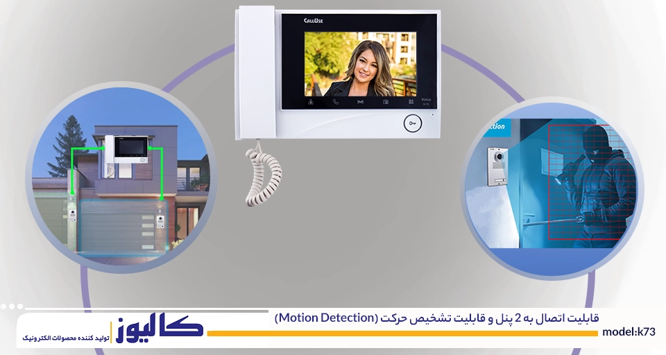 مانیتور تصویری کالیوزK77