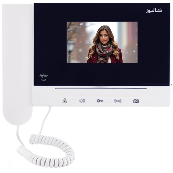 مانیتور آیفون تصویری کالیوز 4.3 اینچ مدل سایه S43