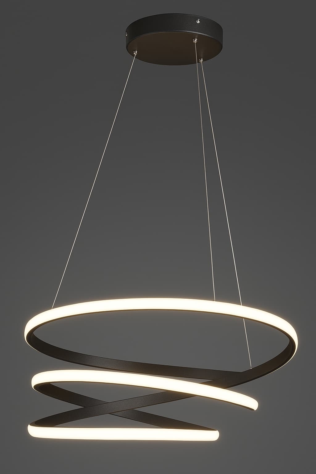 آویز سقفی مدل سه پیچ دارای ریموت هوشمند