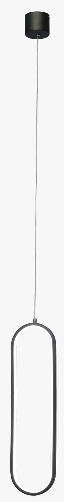 آویز بیضی 40 سانت  - مشکی,طبیعی(natural)