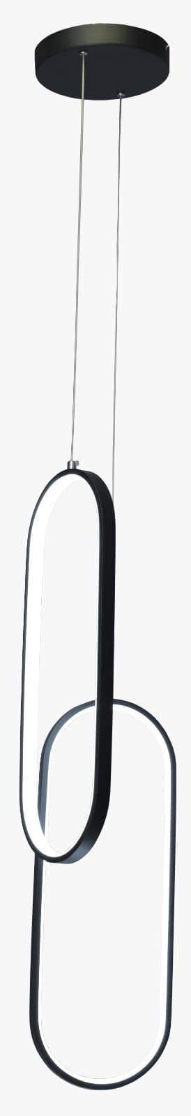 آویز بیضی 40 سانت 2 شعله